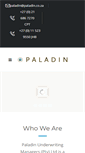 Mobile Screenshot of paladin.co.za